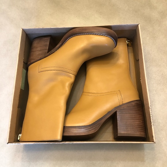 FREE PEOPLE Portwood Block Heel Boot Size 6 - Picture 9 of 11